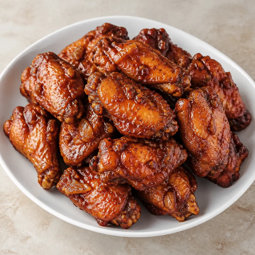 Chicken Wings mit Barbecue-Sauce