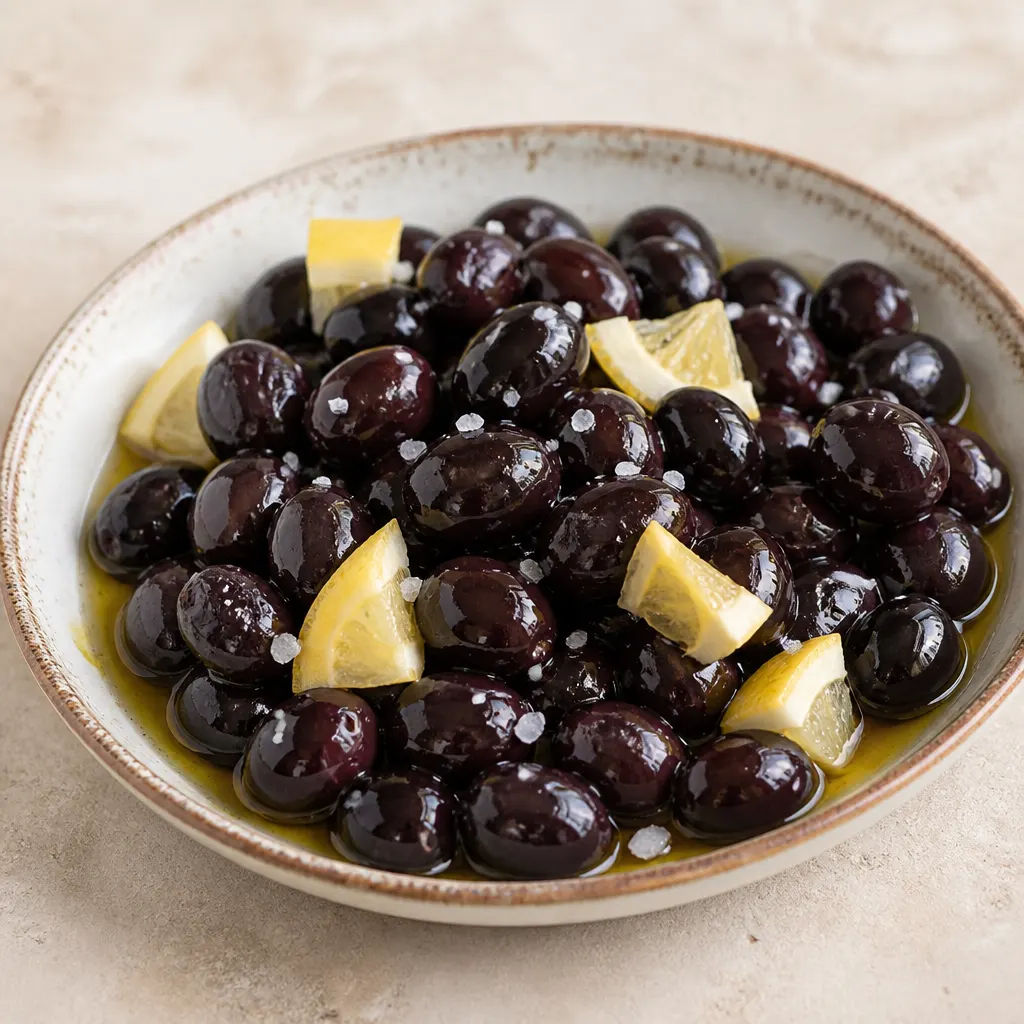 Preserved Black Olives