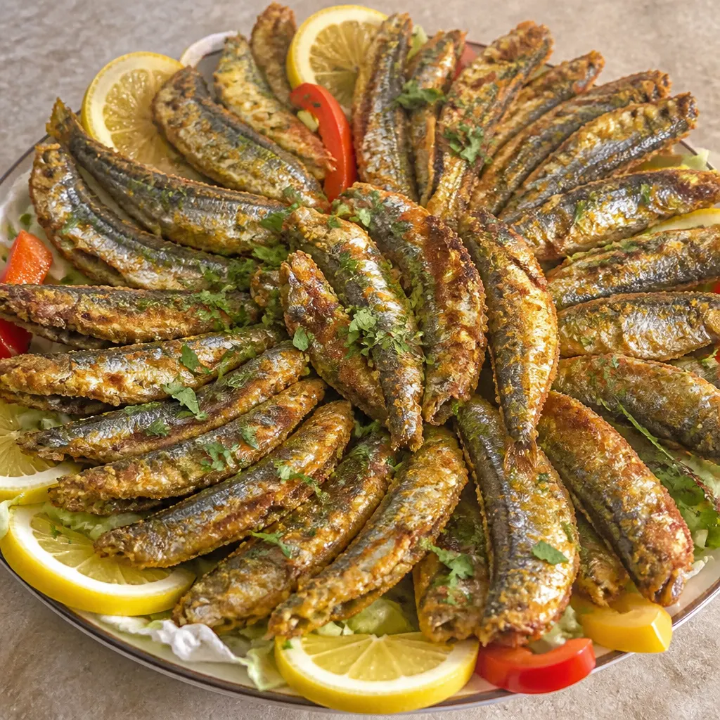 Gewürzte Sardinen