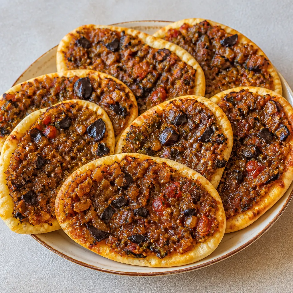 Vegetarische Auberginen-Sfeeha