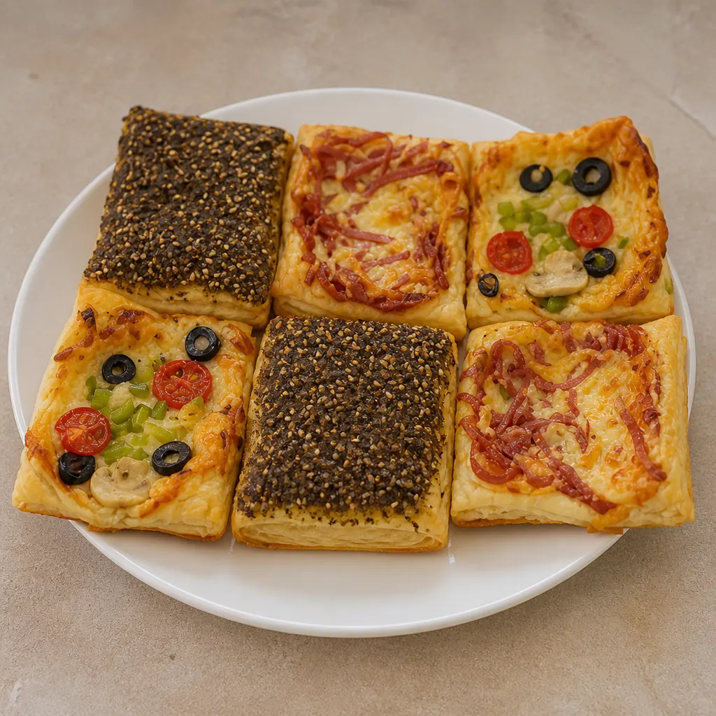 Assorted Puff Pastry Snacks