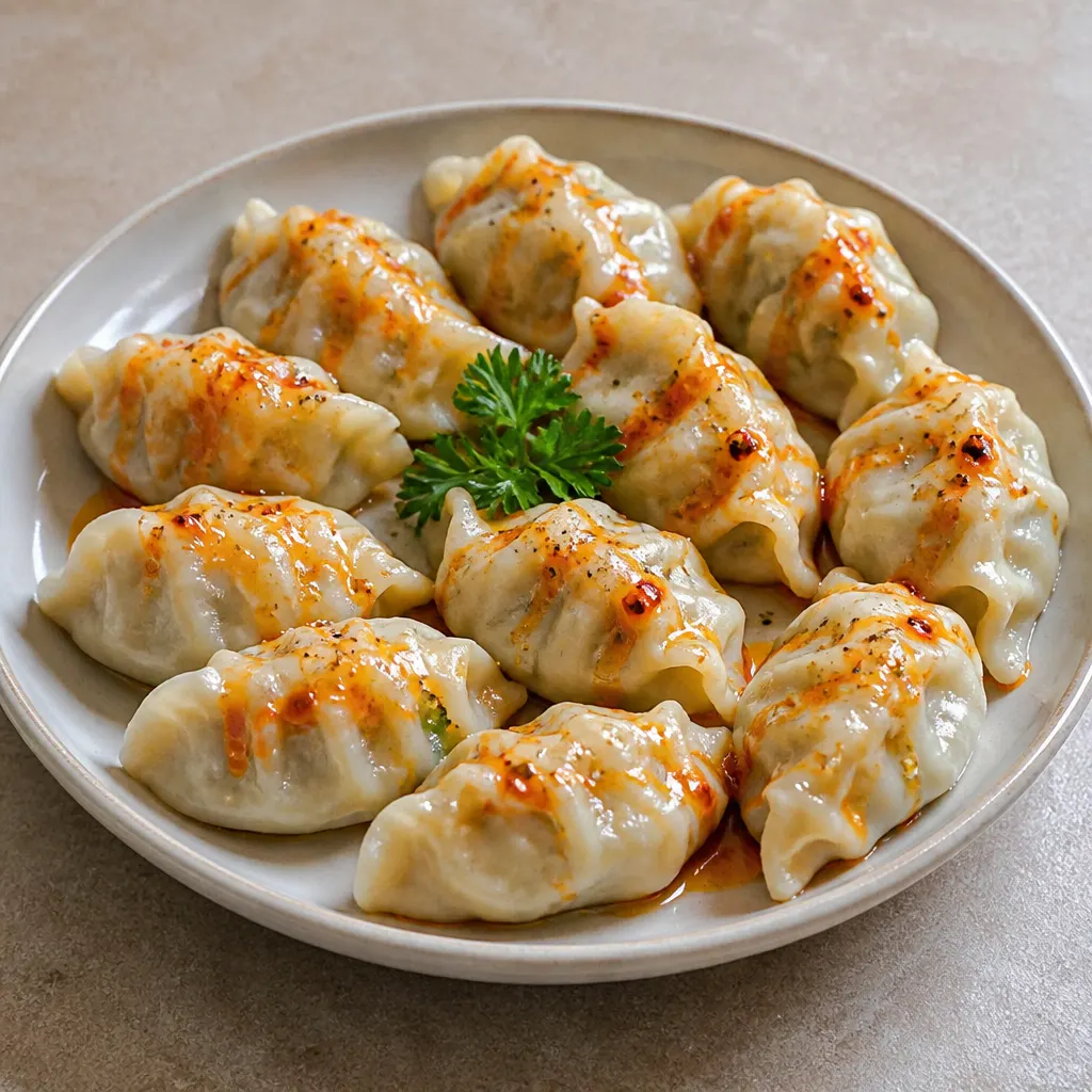 Mantu, gedämpfte Fleischteigtaschen