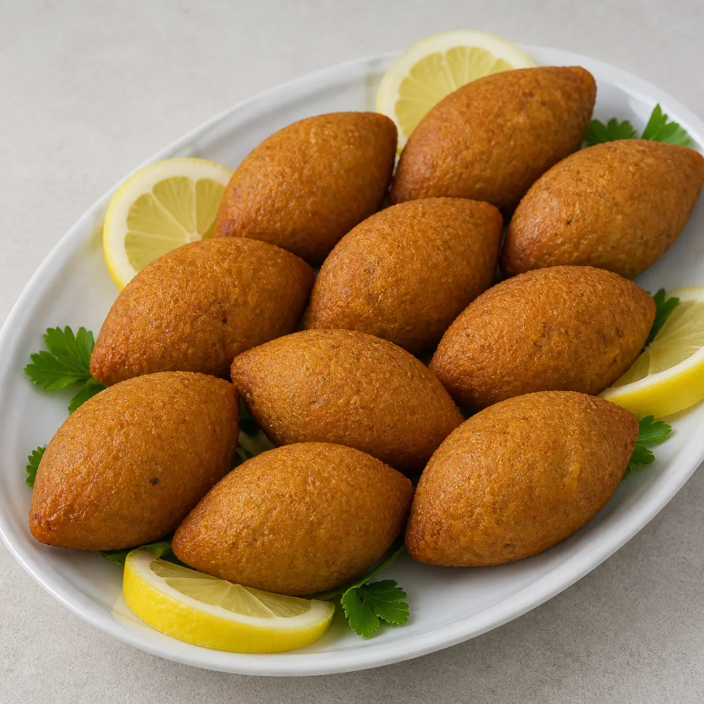 Potato Kibbeh Without Meat