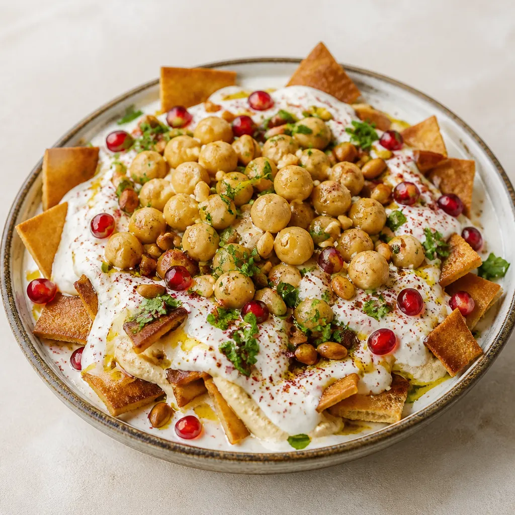 Fatteh de pois chiches au ghee
