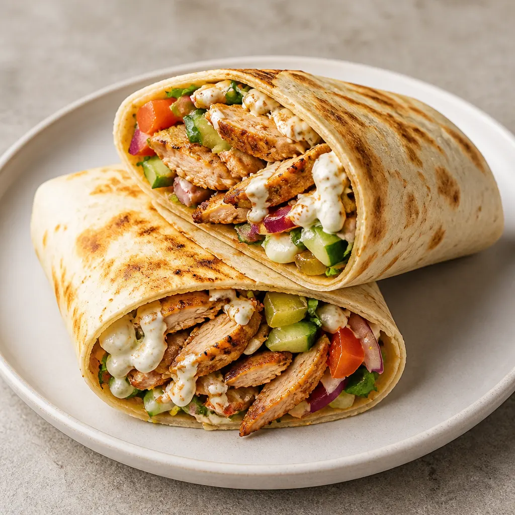 Syrian Chicken Shawarma