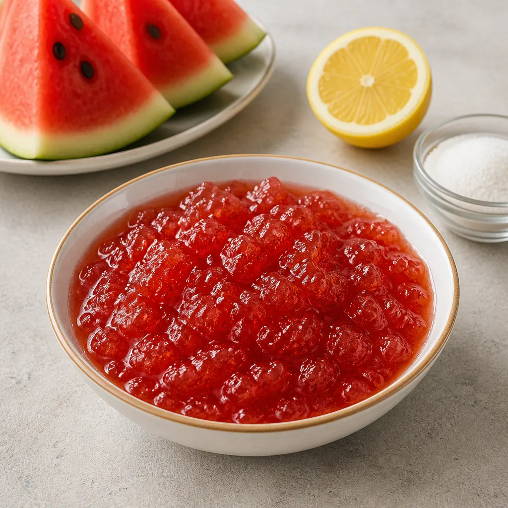 Vattenmelonmarmelad