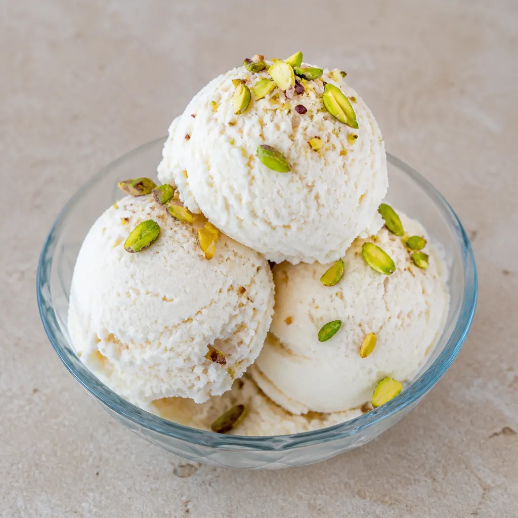 Dreizutaten-Booza-Eis
