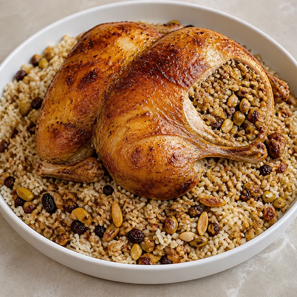 Poulet farci