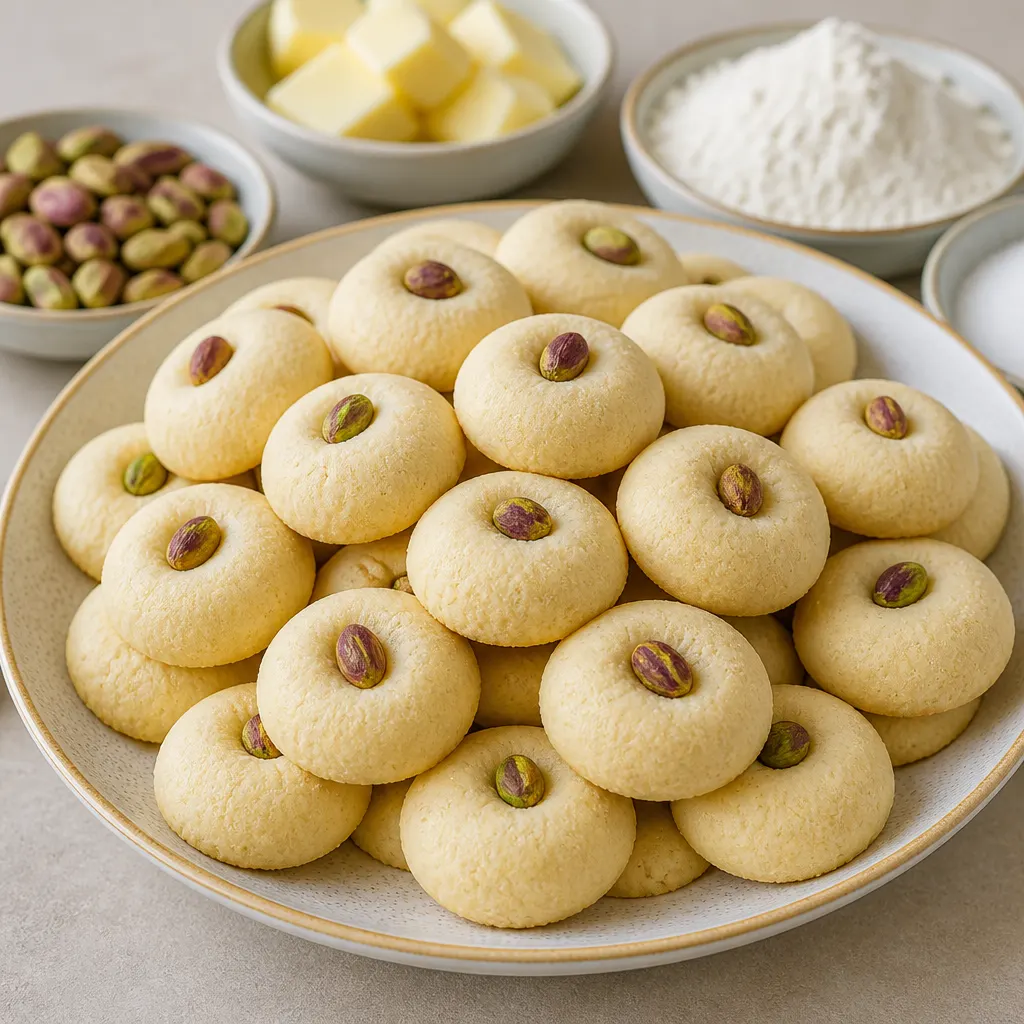Syrian Eid Ghraibeh Cookies