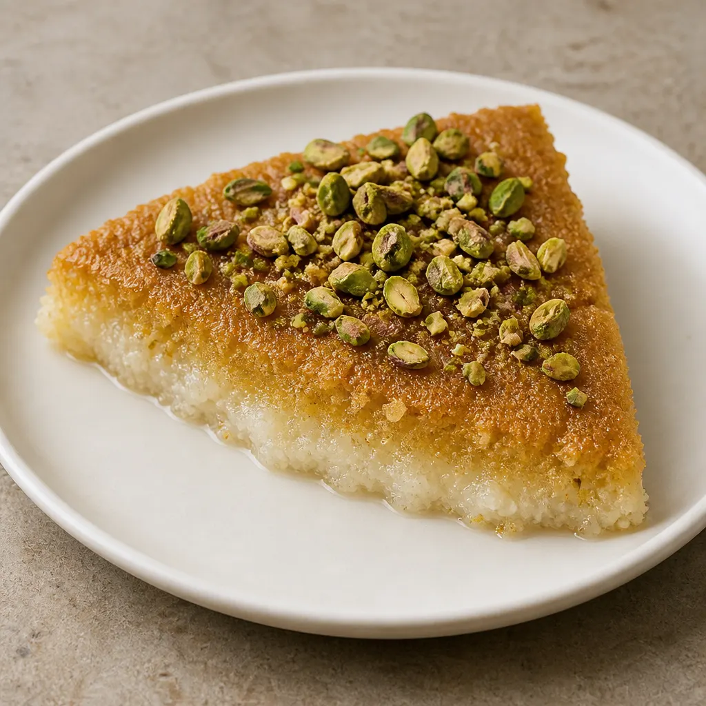 Nabulsiya Without Dough and Without Kunafa Cheese