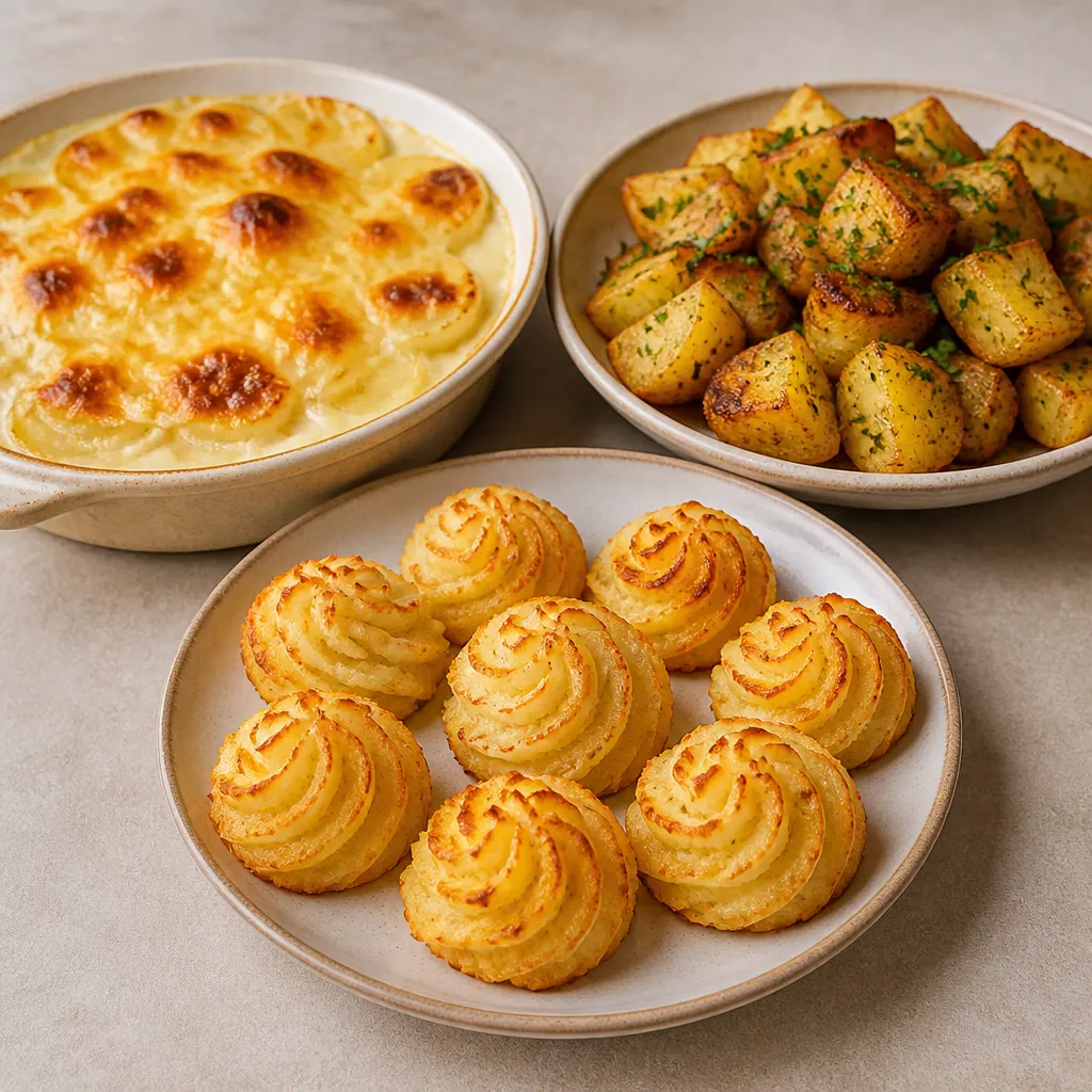 Drei Kartoffelrezepte
