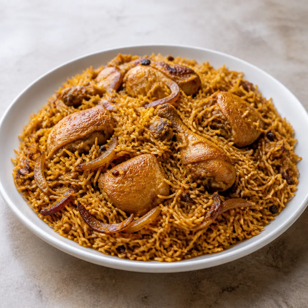 Kuwaiti Chicken Majbous