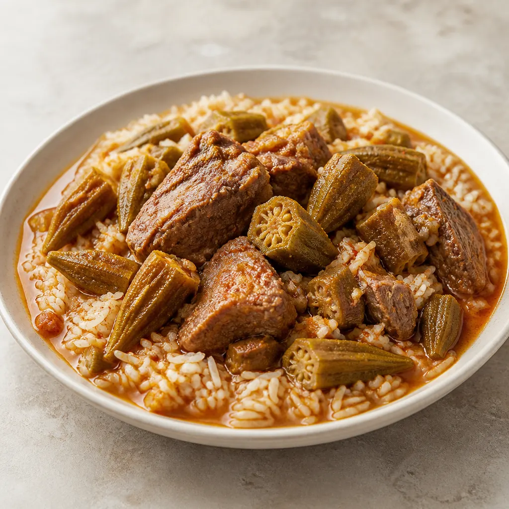 Okra-Mansaf