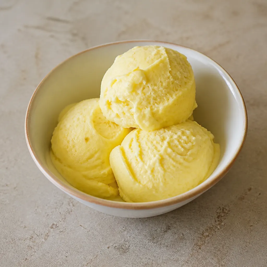 Healthy Three-Ingredient Ice Cream