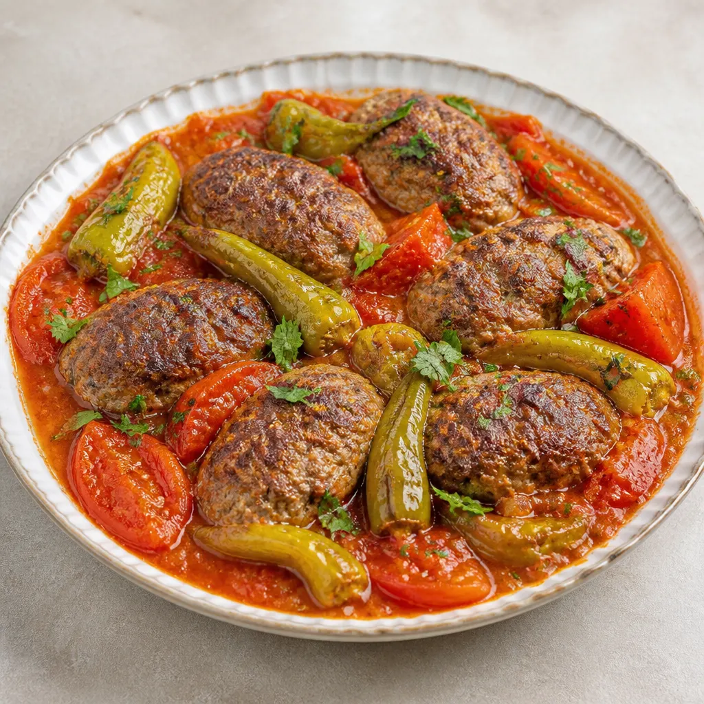 Indian-Style Kebab Tray Bake