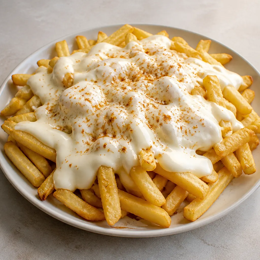 Crispy Potatoes with Restaurant-Style Sauce and Seasoning