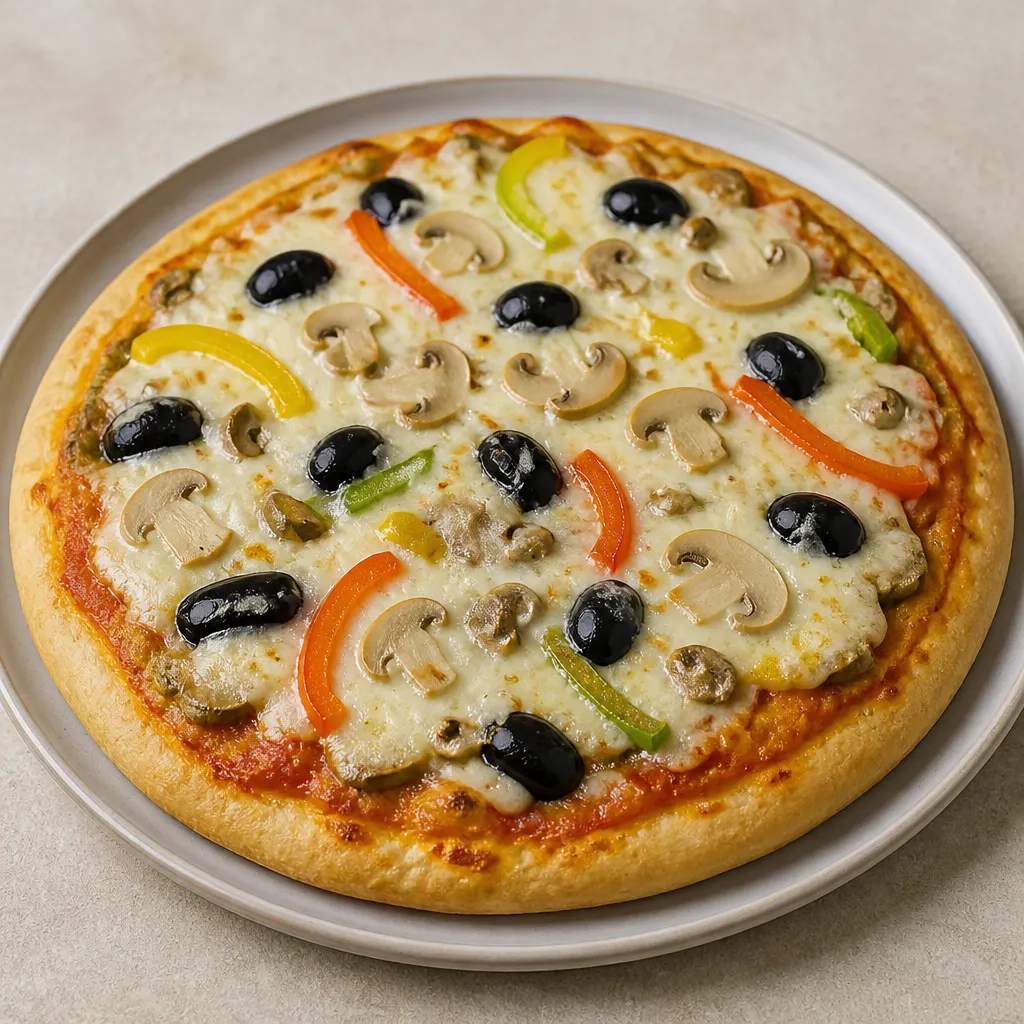 Pfannenpizza ohne Ofen und ohne Hefe
