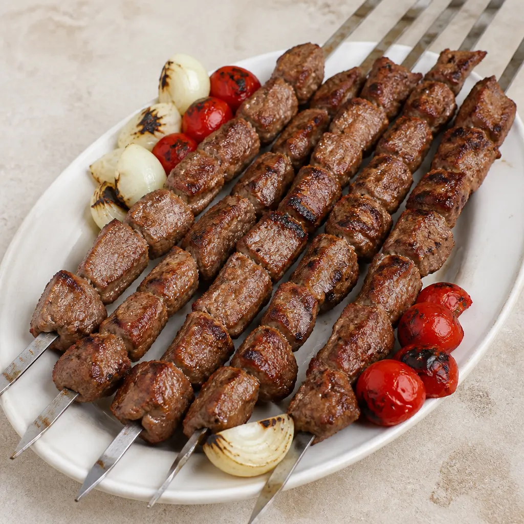 Shish Kebab Marinade and Grilling Method