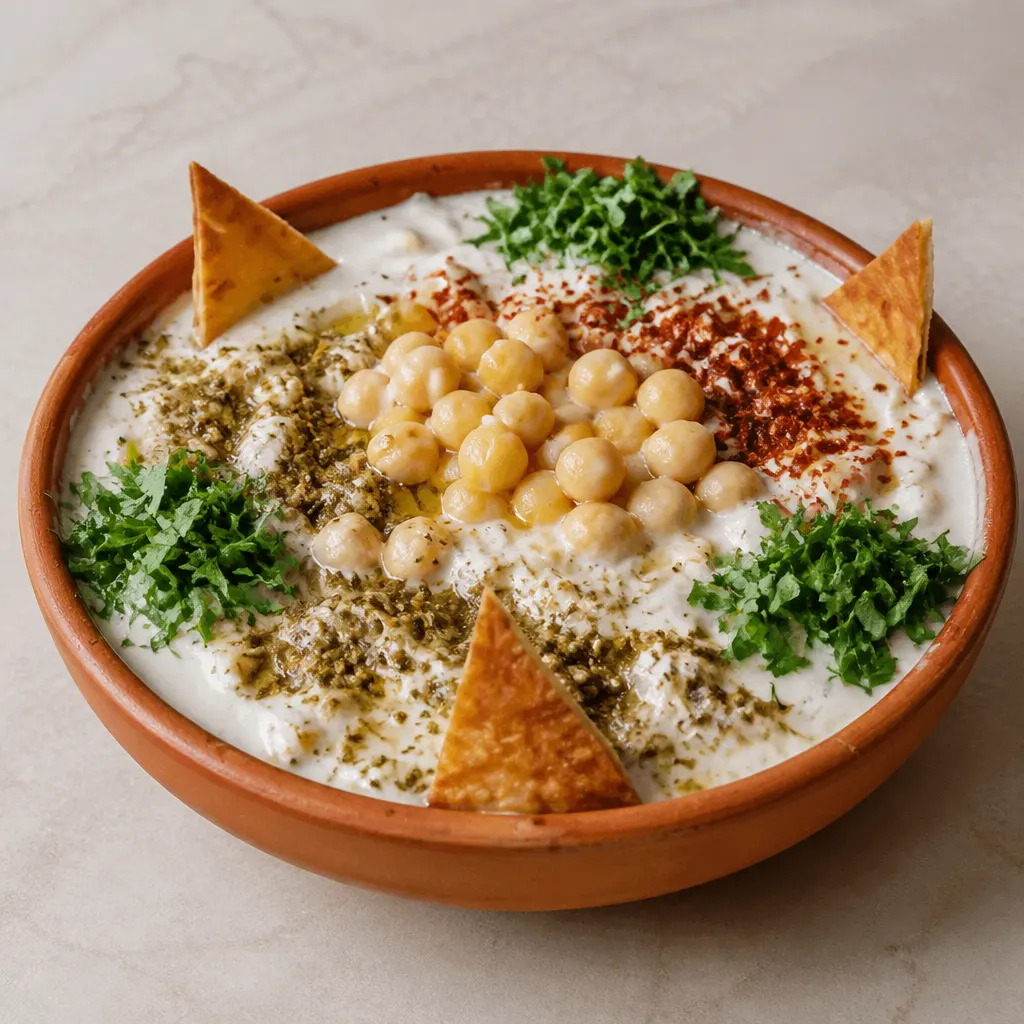 Syrian Fatteh Variations with Ghee and Oil