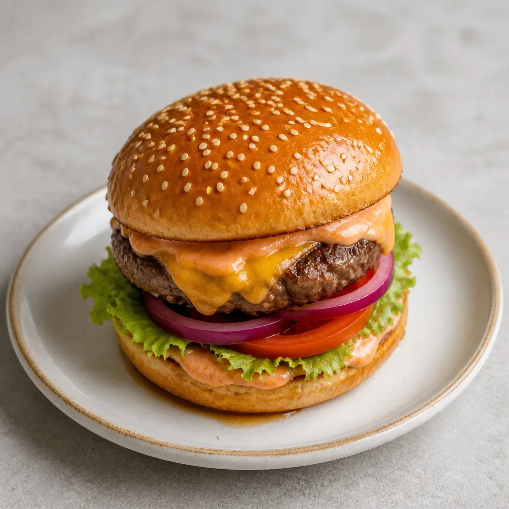 Hausgemachter Profi-Burger