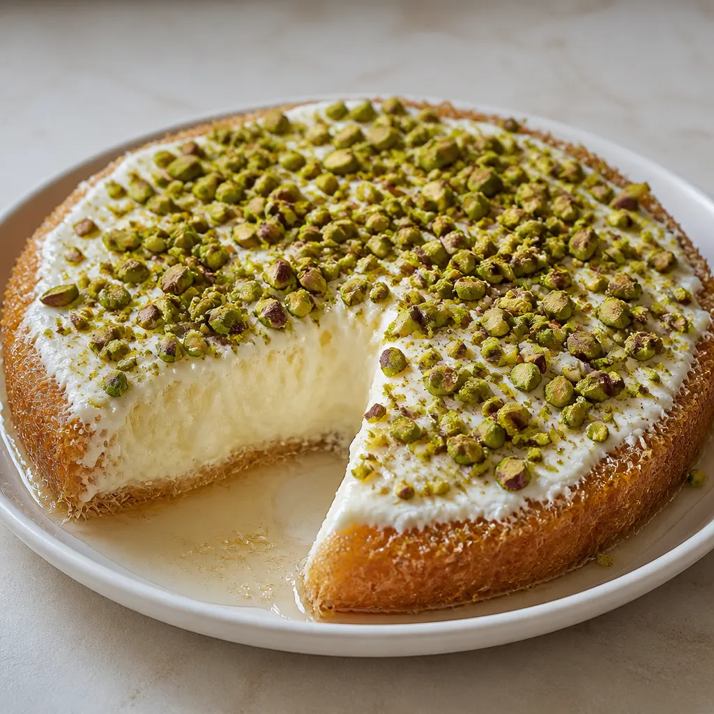 Kanafeh with Cream Filling