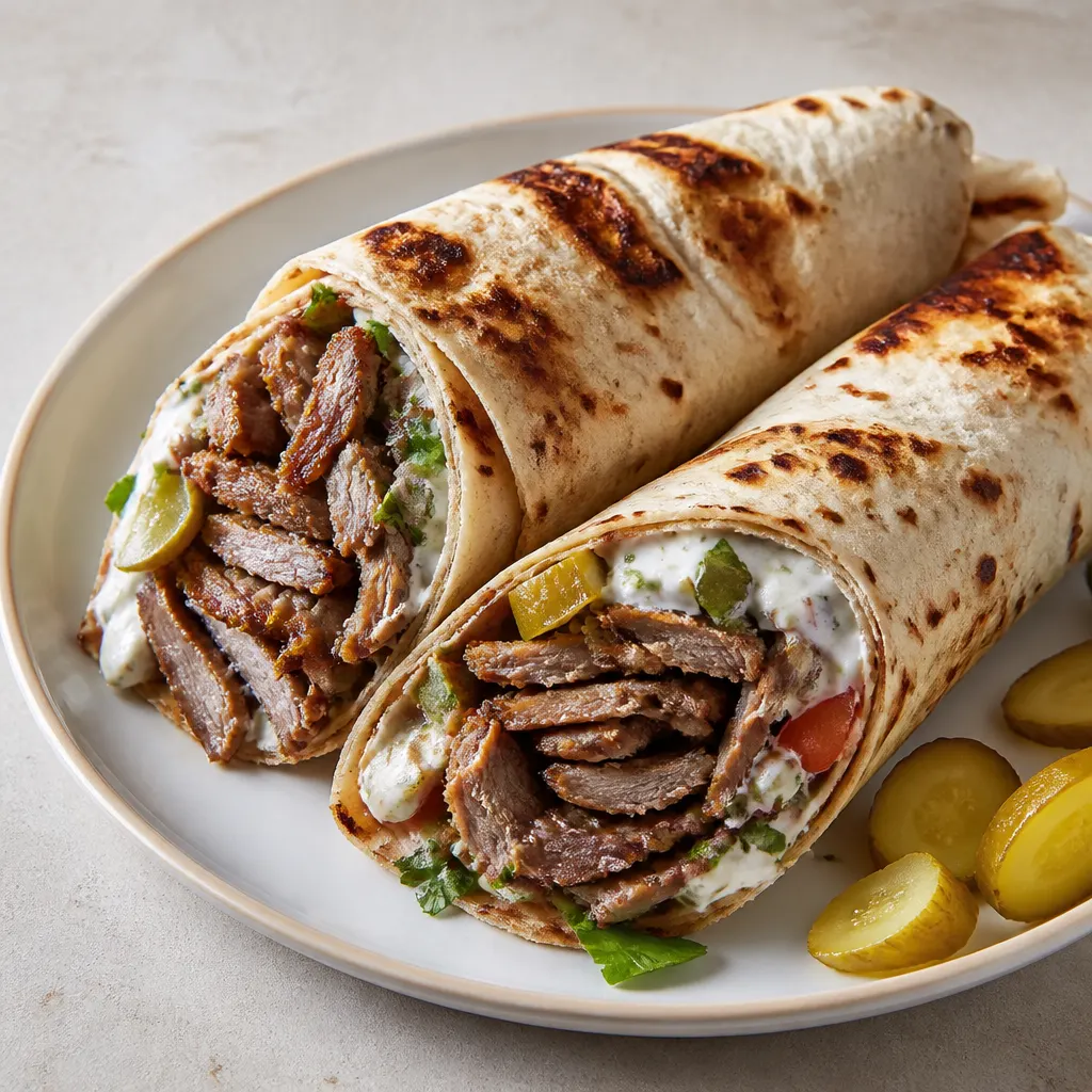 Syrian Beef Shawarma