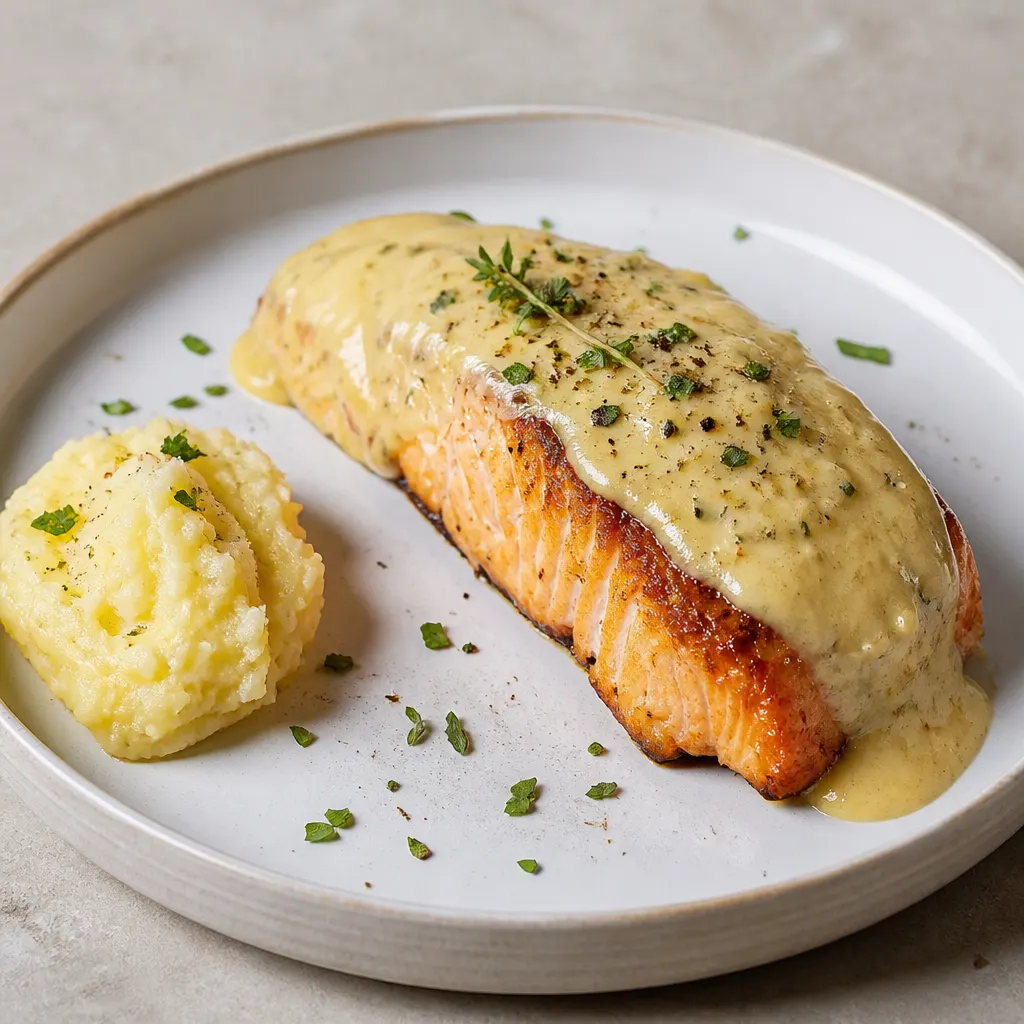 Salmon with New Flavors