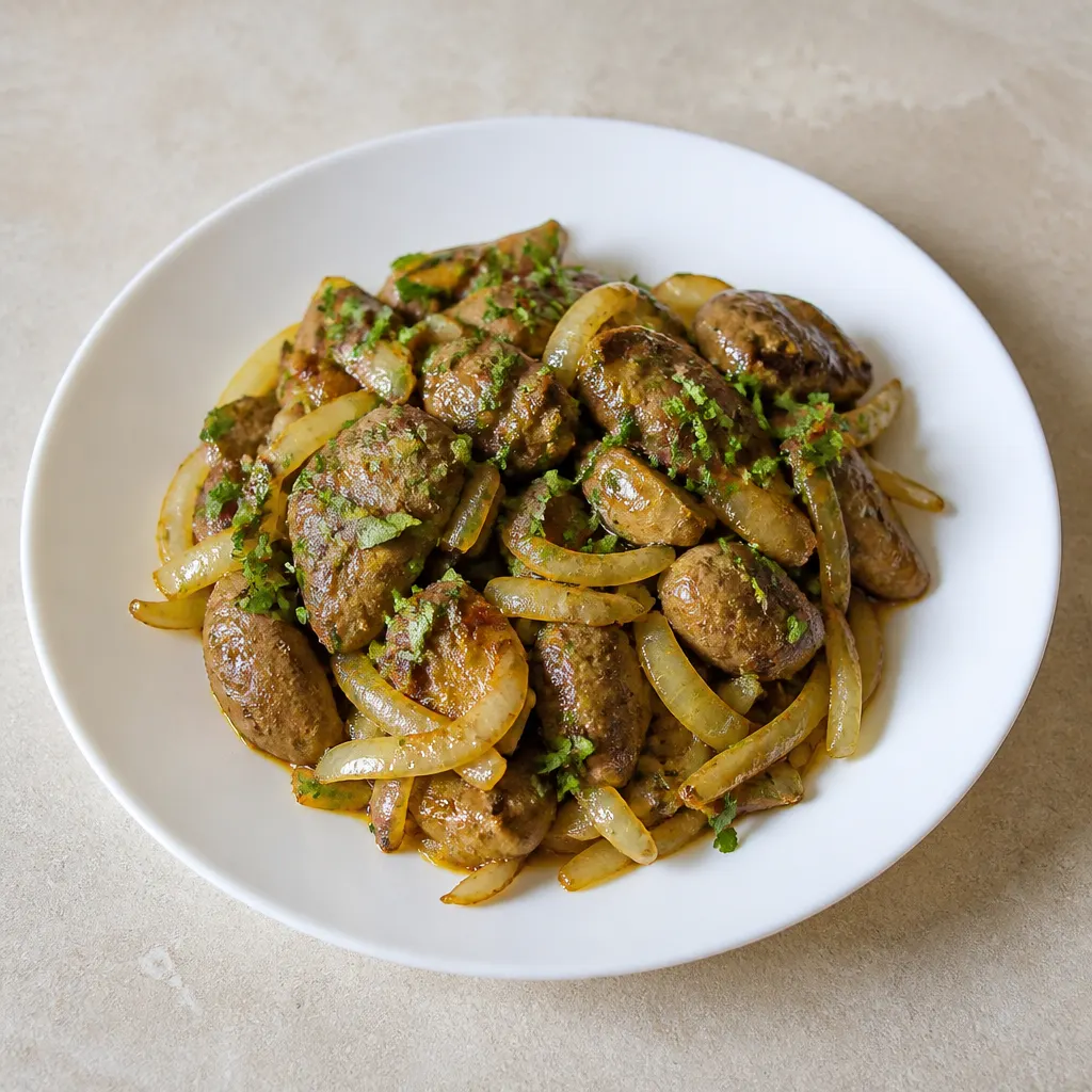 Chicken Liver Dish Without the Strong Smell