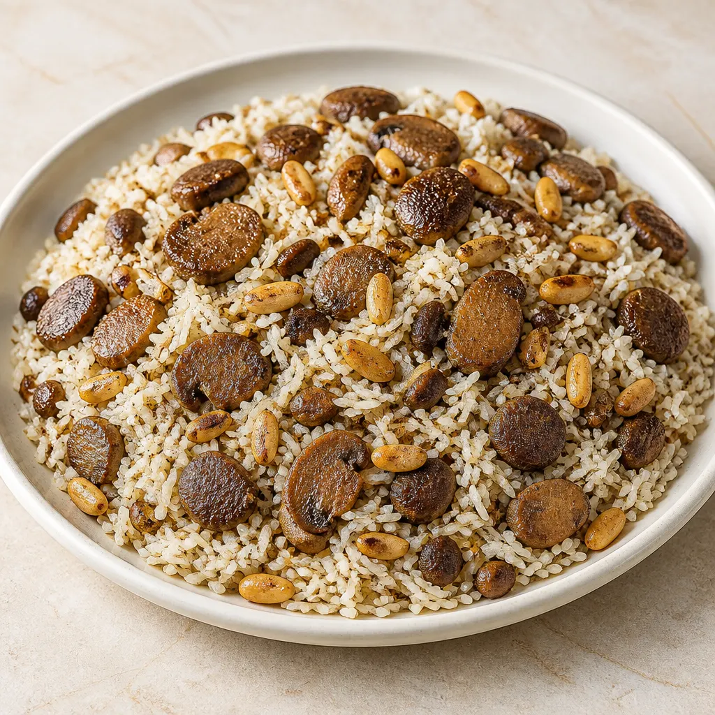 أرز بالكمأة