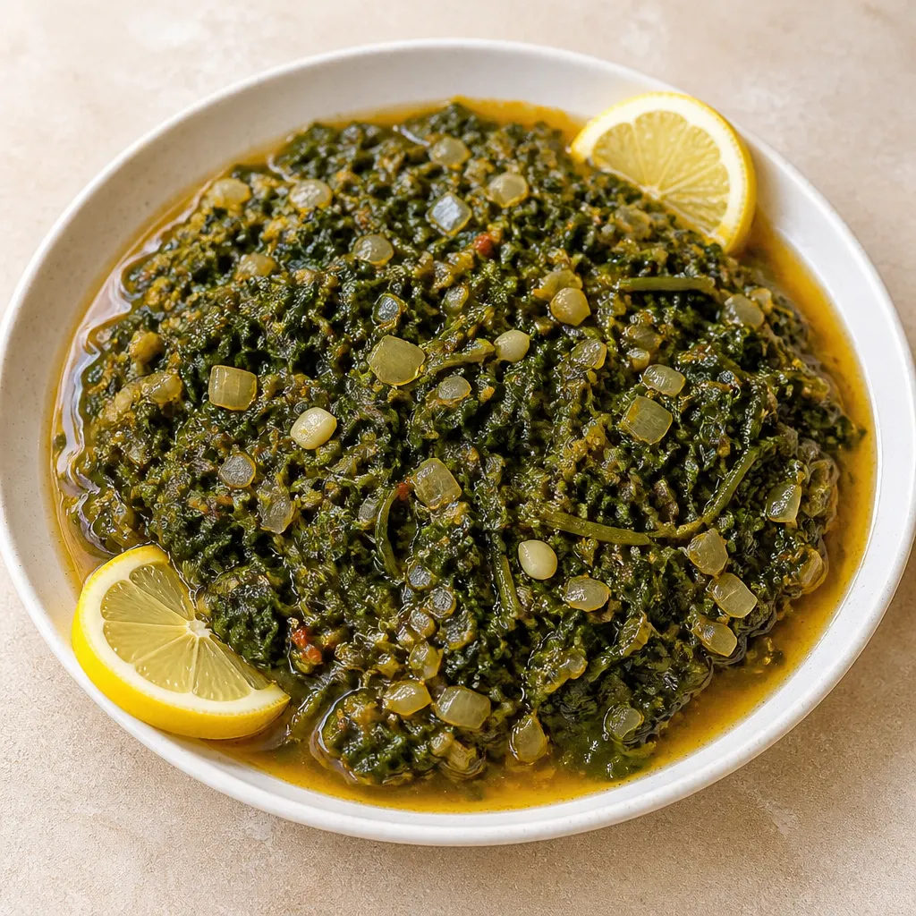 Borani with Oil