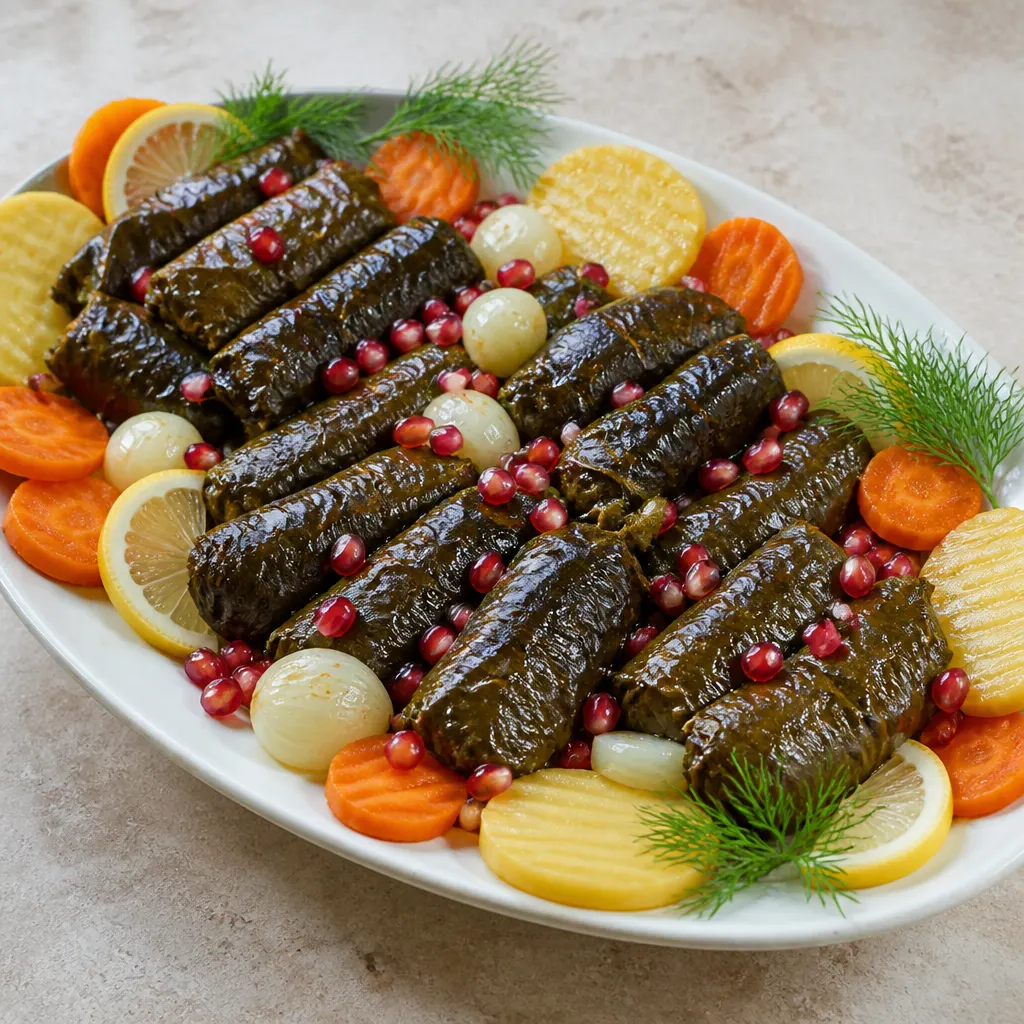 Yalangi mit Mangoldblättern