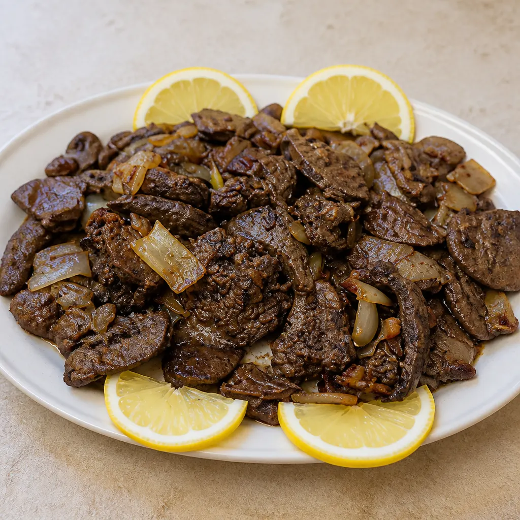 كبدة خروف