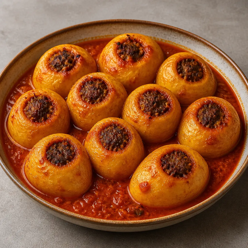 Sheikh El Mahshi with Potatoes