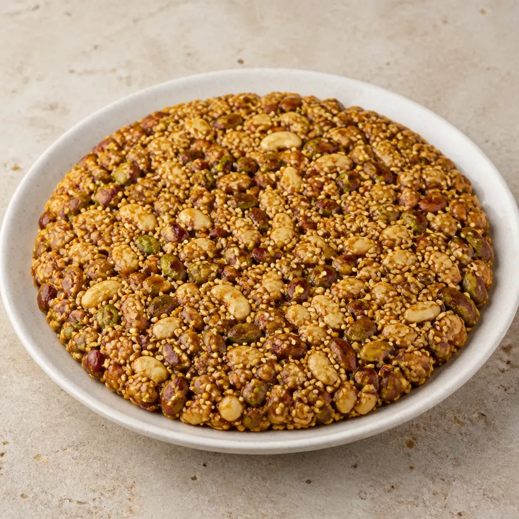 Tamriya mit Nüssen und Sesam