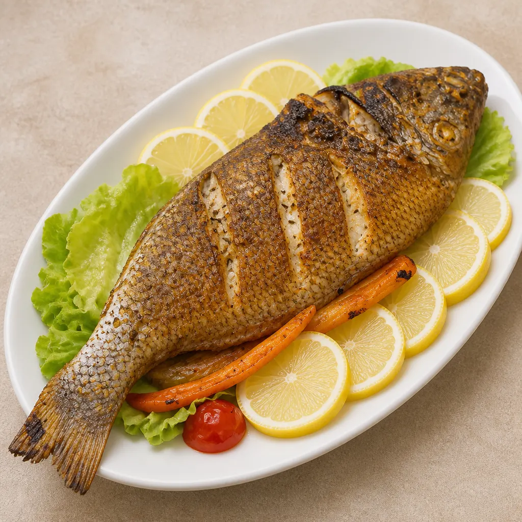 Grilled Fish for One