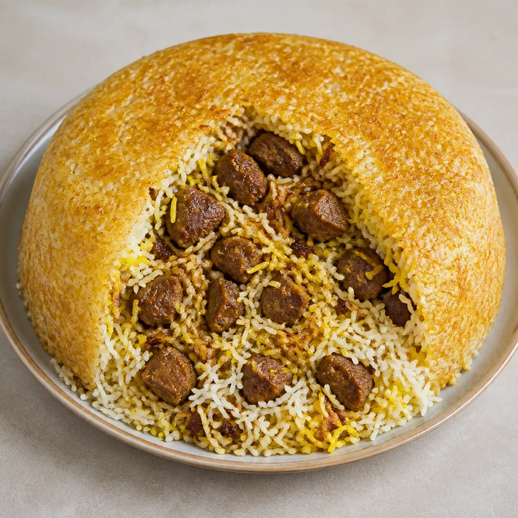 Azerbaijani Meat Pilaf