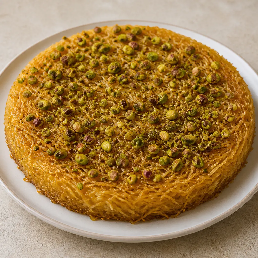 Kunafa mit Spaghetti