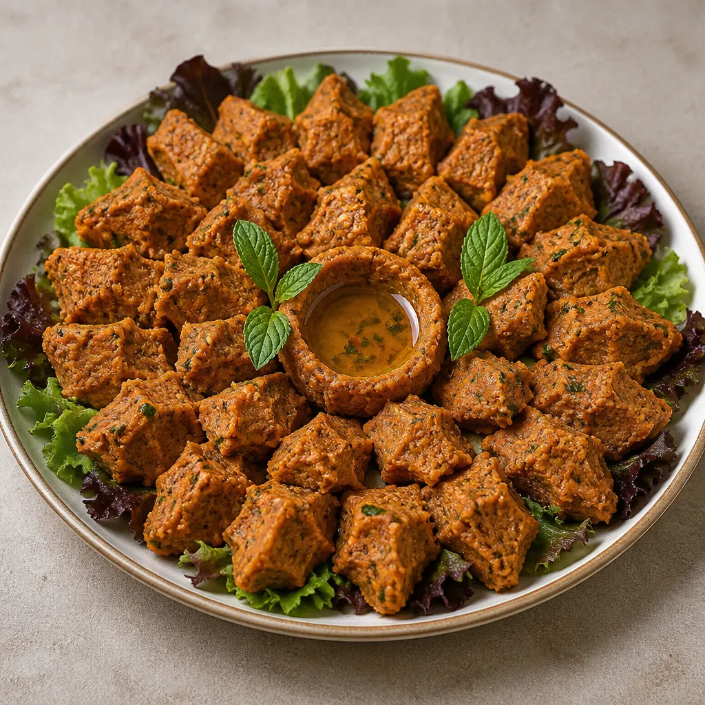 Vegetarische Linsen-Kibbeh