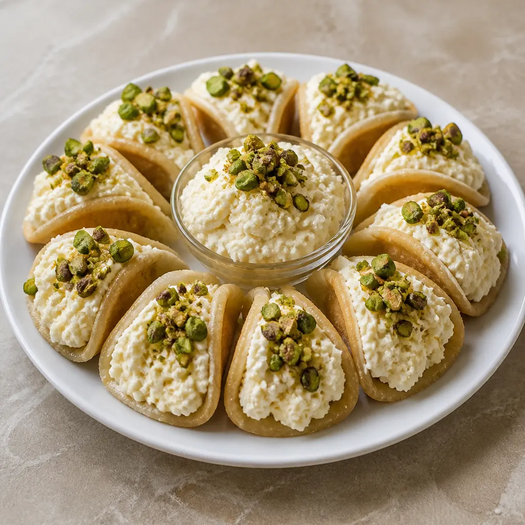Qatayef with Cream