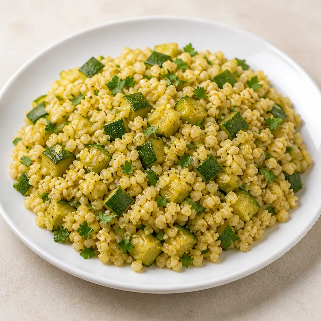 Bulgur with Zucchini