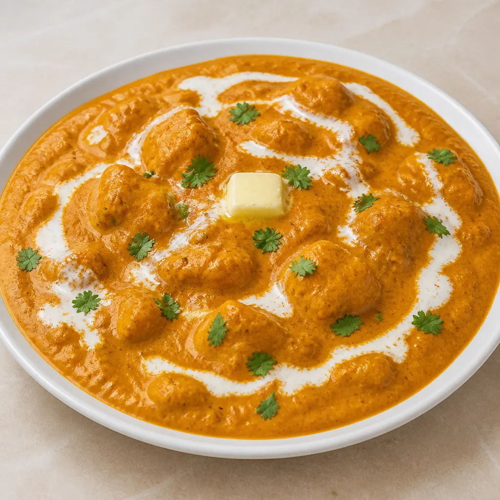 دجاج بالزبدة
