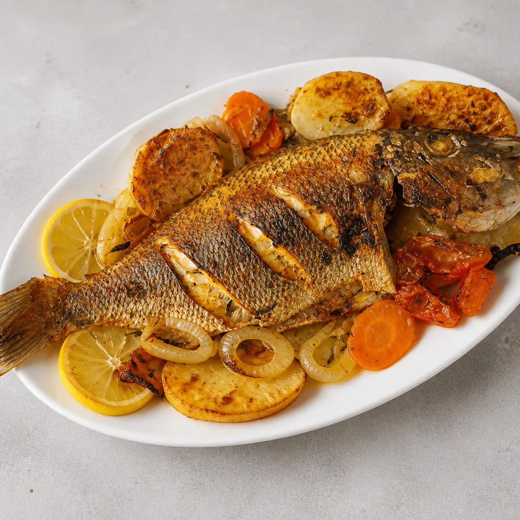 Grilled Fish with a Flavorful Marinade