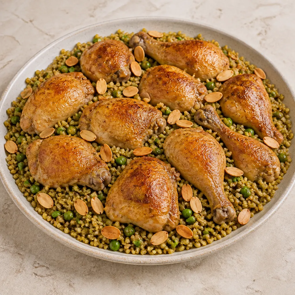 Hähnchen mit Freekeh