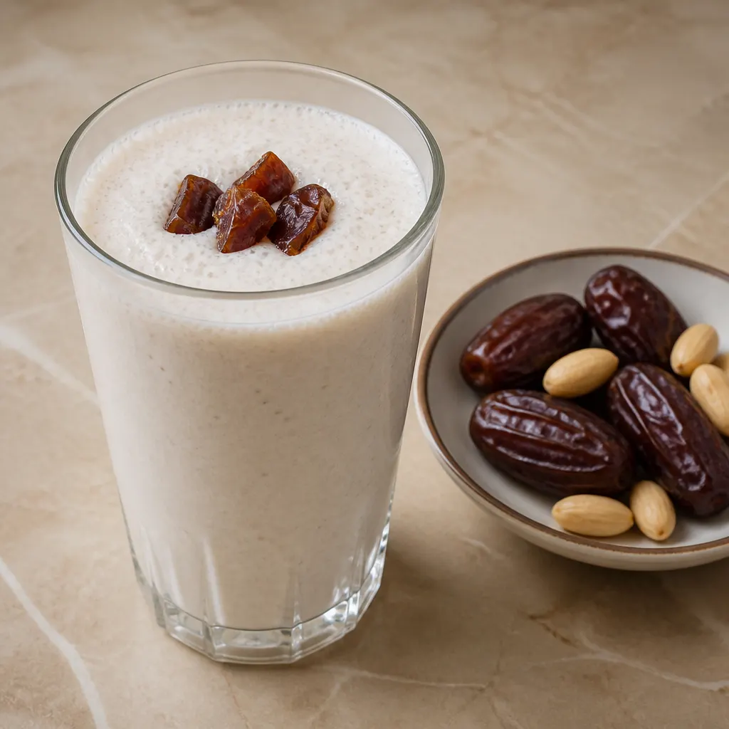 مشروب الحليب والتمر