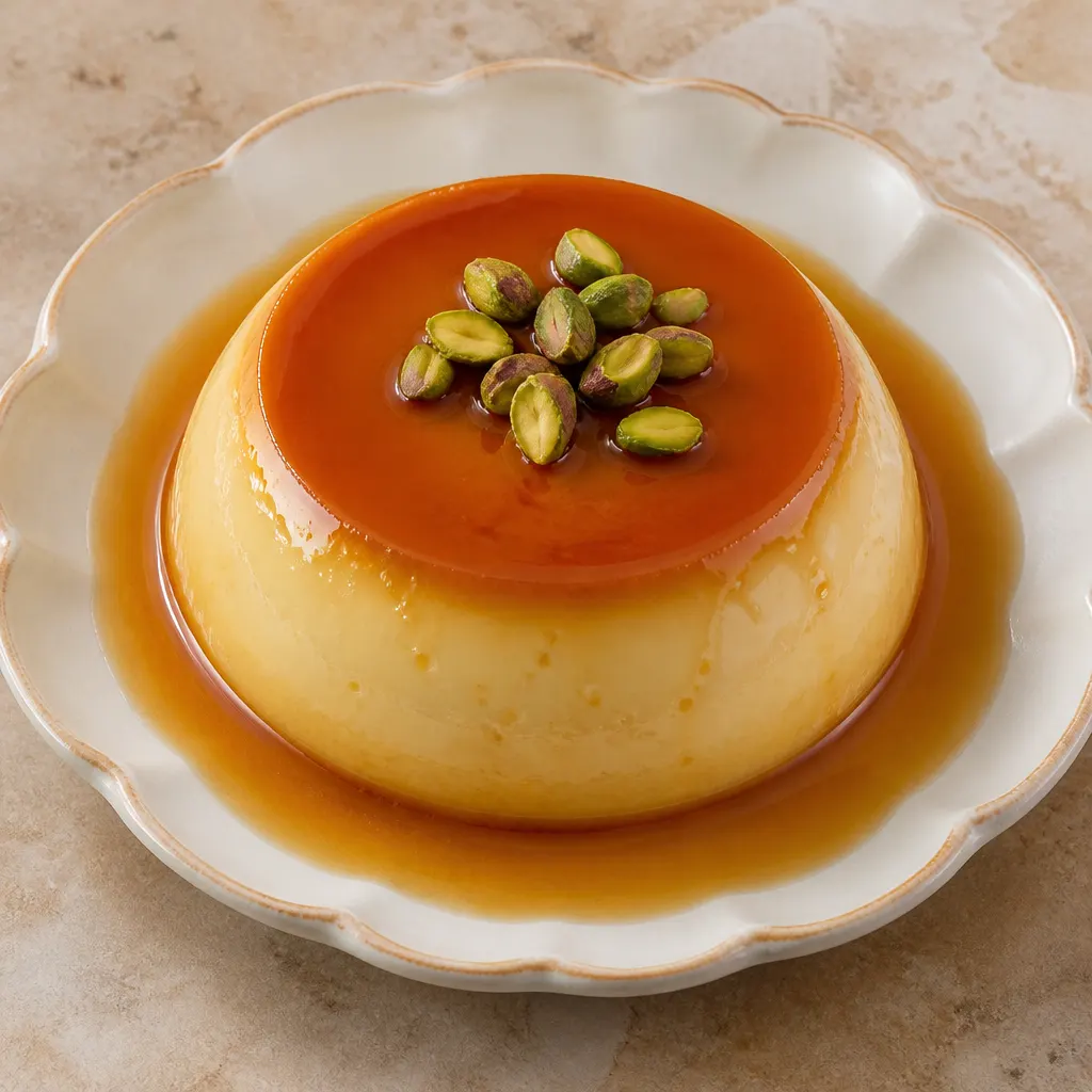 Crème Caramel Without Oven