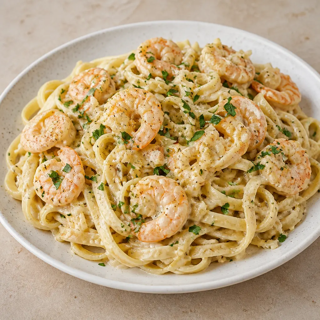 Shrimp Fettuccine