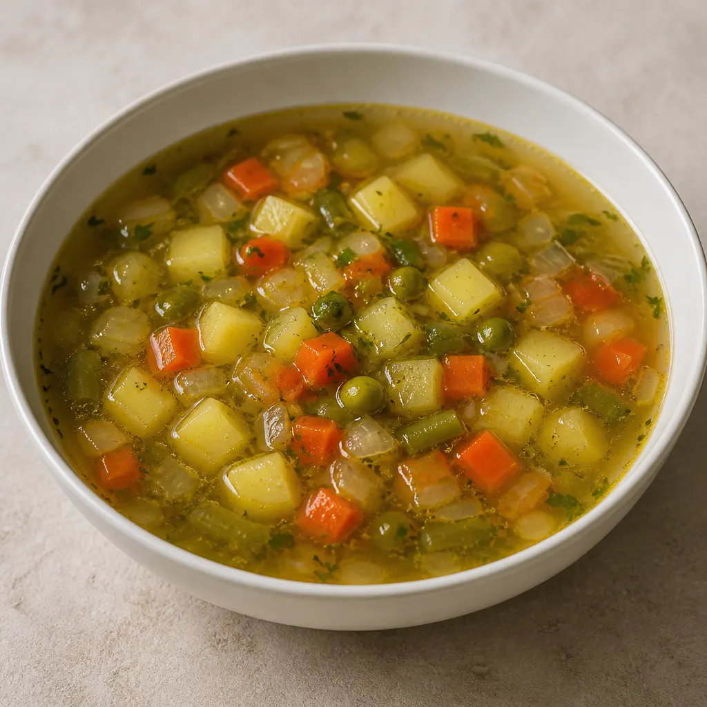 Gemüsesuppe zum Abnehmen