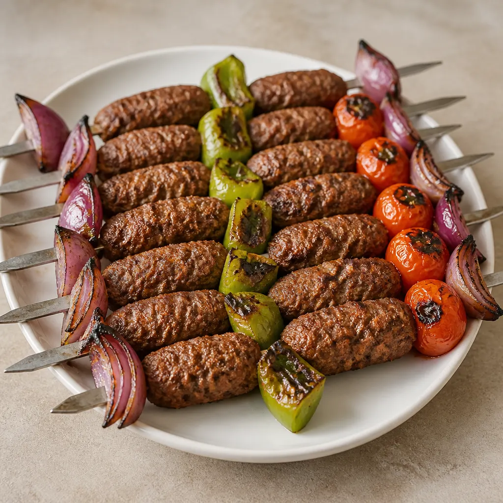 Kibbeh på spett