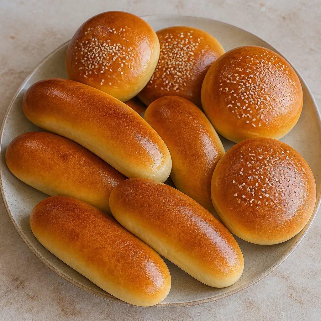 Vienna Rolls and Burger Buns