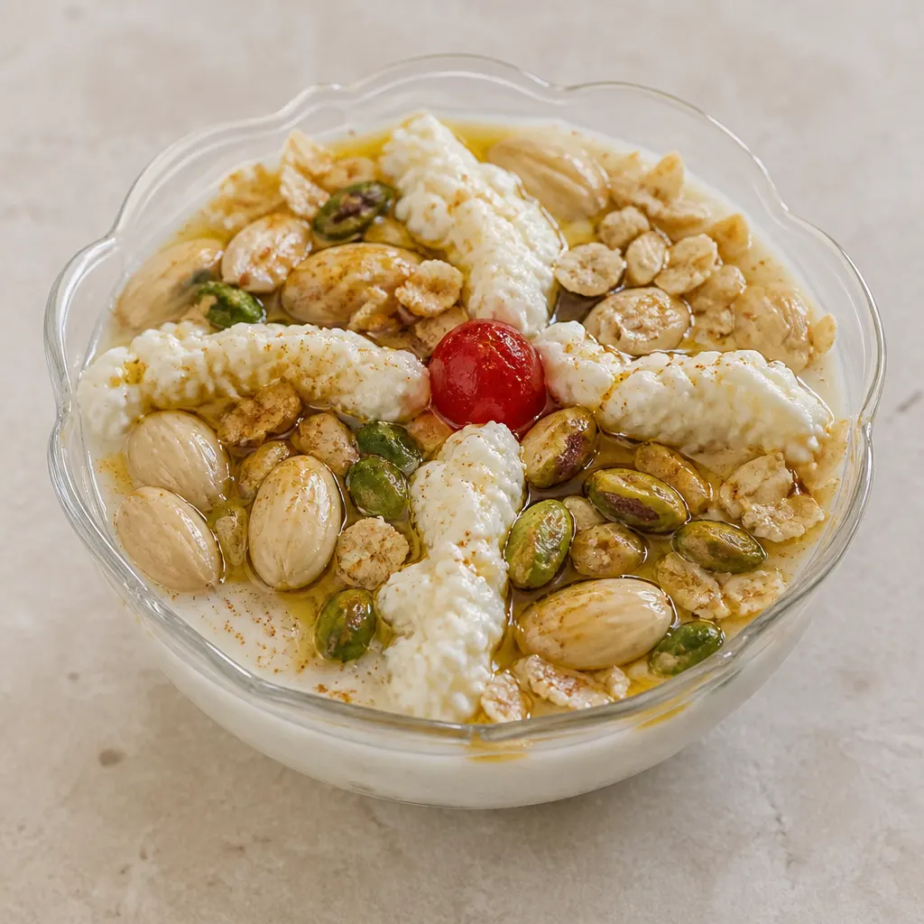 Keshk aux amandes